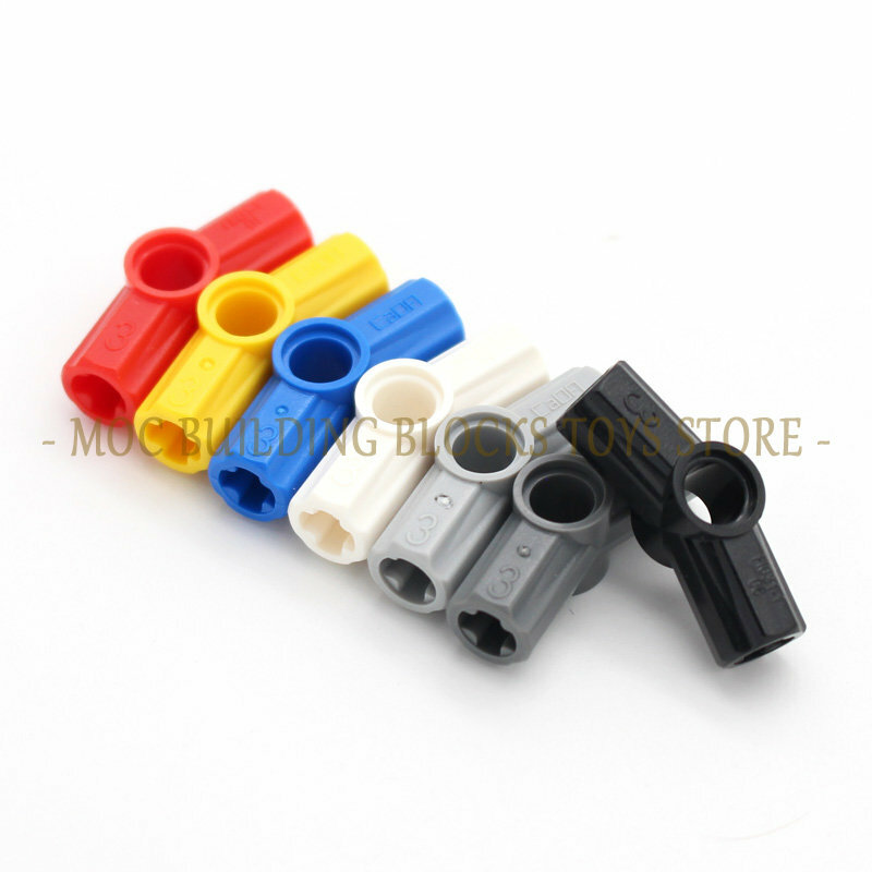 30pcs/bag Technology Parts 32016 Axle and Pin Connector Angl #3 Bricks Building Blocks DIY Accessories Compatible with Toy