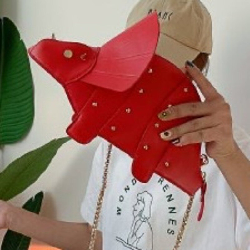 Umhängetasche eine lustige neue Dreieck Dinosaurier Stil Cross body lässige Handtasche für Frau hochwertige Messenger vielseitigen Luxus