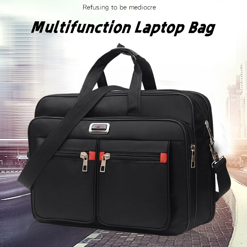 남성용 대용량 서류 가방, 다기능 노트북 가방, 사무실 남성 어깨 메신저 가방, 비즈니스 핸드백