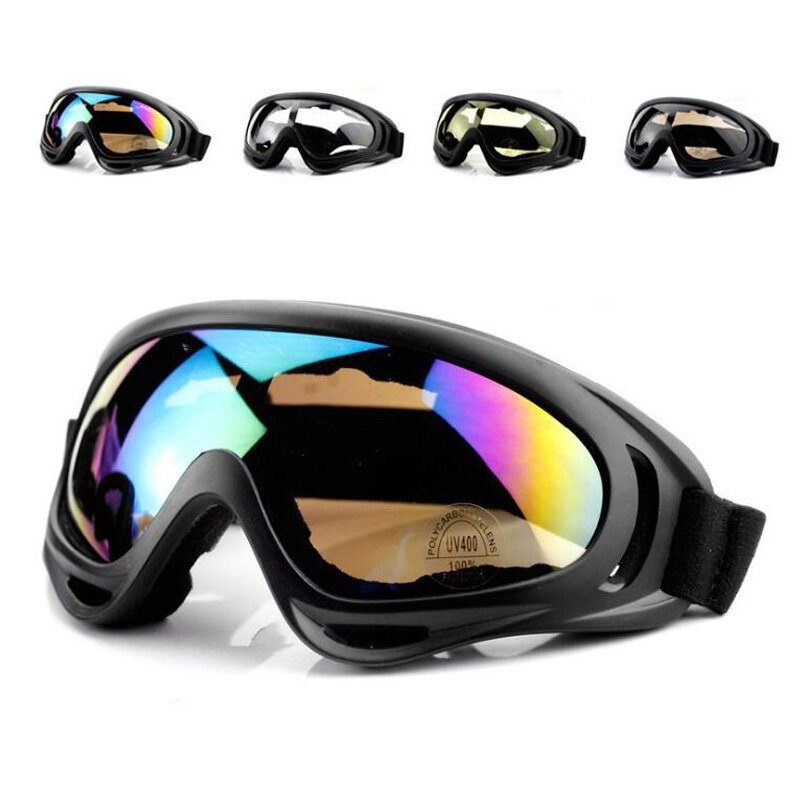 Солнцезащитные очки Мужские, для катания на лыжах и сноуборде, зимние спортивные очки для снегохода