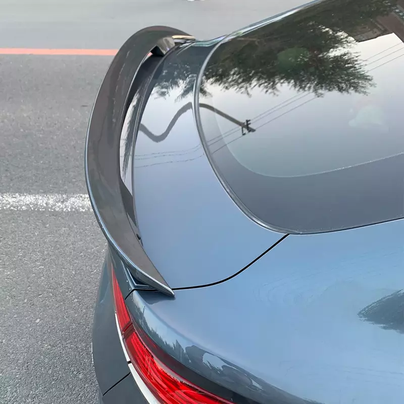 Alerón trasero para tapa de maletero de coche, accesorio para Geely Tugella Xingyue FY11 2019 20 21, alas de afinación, negro, blanco, Impresión de carbono
