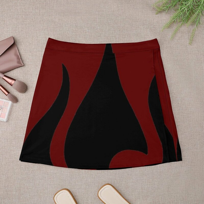 Mini jupe bannière royale Fire Nation pour femmes, robe d'été, jupes courtes sexy, 2023