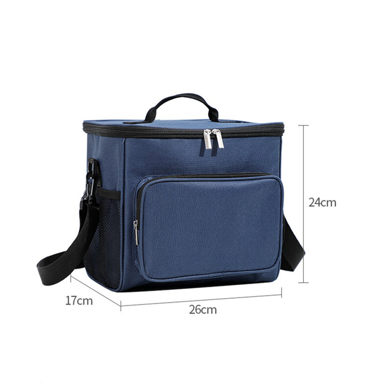 Large Capacity Lunch Bag Women Child Picnic Drink Snack Storage Cooler Pouch Outdoor Camping Hiking Food Thermal Bags Handbags