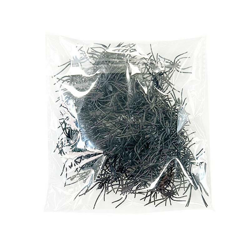 Spiders Halloween Decorations Small Spider Decoration 200Pcs Simulation Black Spiders For Indoor Outdoor Decor Horror Theme Part