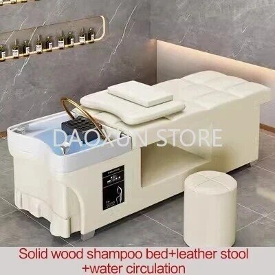 Wasser zirkulation Shampo Stuhl Therapie Komfort Dusch kopf Massage Haar wäsche Bett Lounge Silla Peluqueria Salon Möbel mq50sc