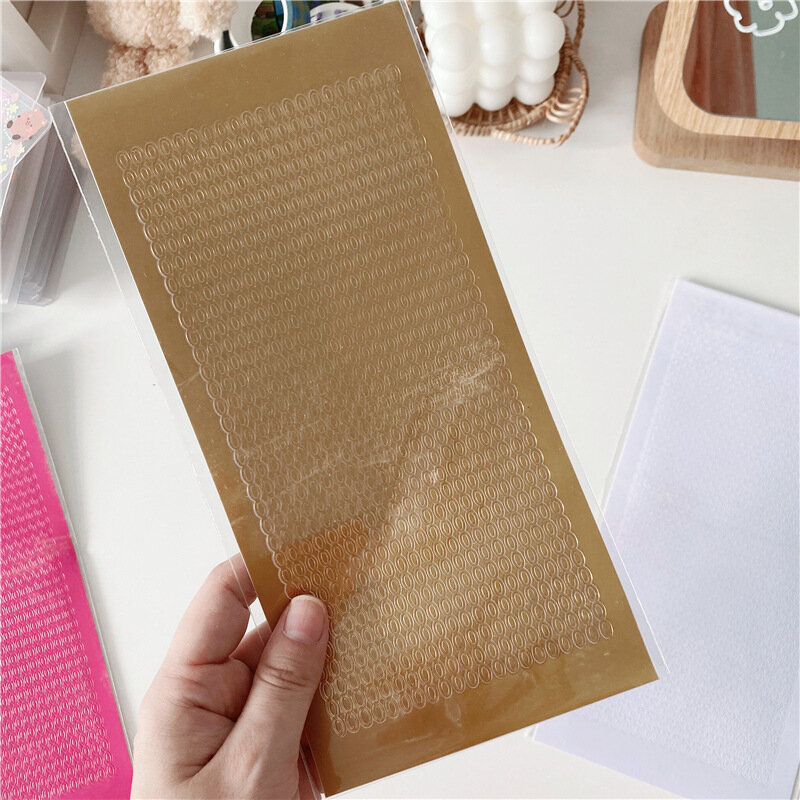 Coreano Ins Stripe Cadeia Adesivo, Adesivo simples, DIY Pequeno Cartão Decoração Material, Hot Stamping
