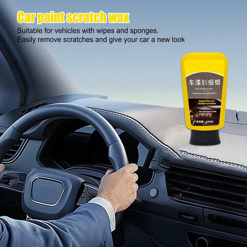 Car Scratch Repair Paste, Cera Polimento, Produtos de Limpeza Automóvel para Camiões SUV Minivan Off-Road, 150ml