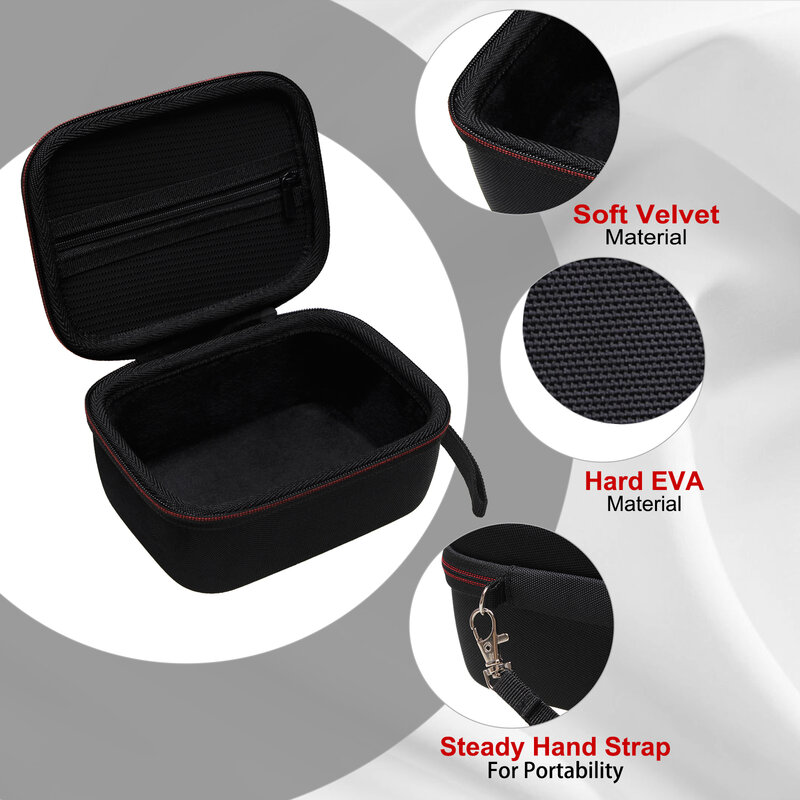 LTGEM Hard Storage Carrying Case For FlexSeries Electric Head Hair Shaver - Freebird - Ultimate - Travel Carry Shaver Hard Case
