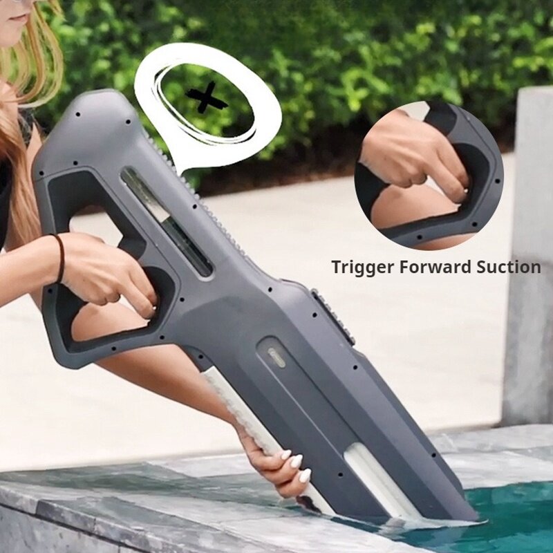 Pistola de agua eléctrica para adultos, potente pistola de agua eléctrica que absorbe automáticamente, para exteriores, playa, piscina, juegos