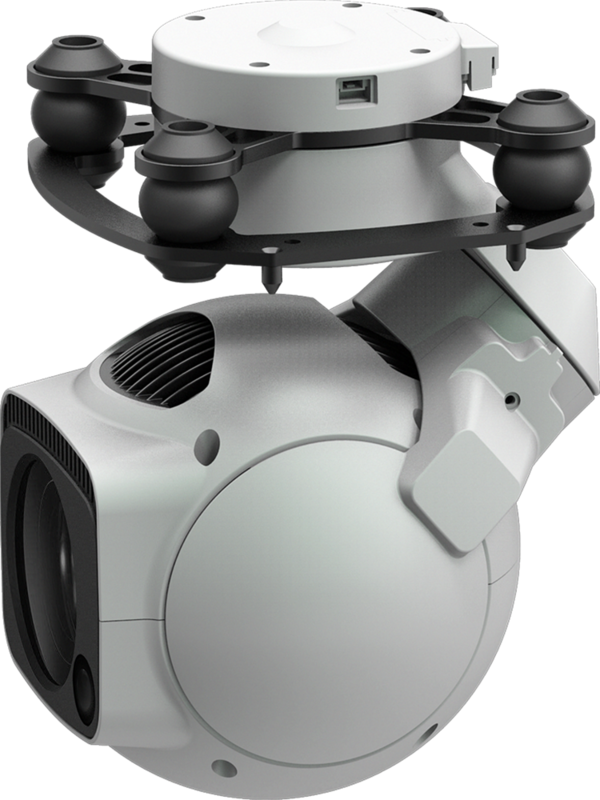 ZH10 40X Гибридный зум 4K 3-осевая Карданная камера Лазерное освещение отслеживание цели