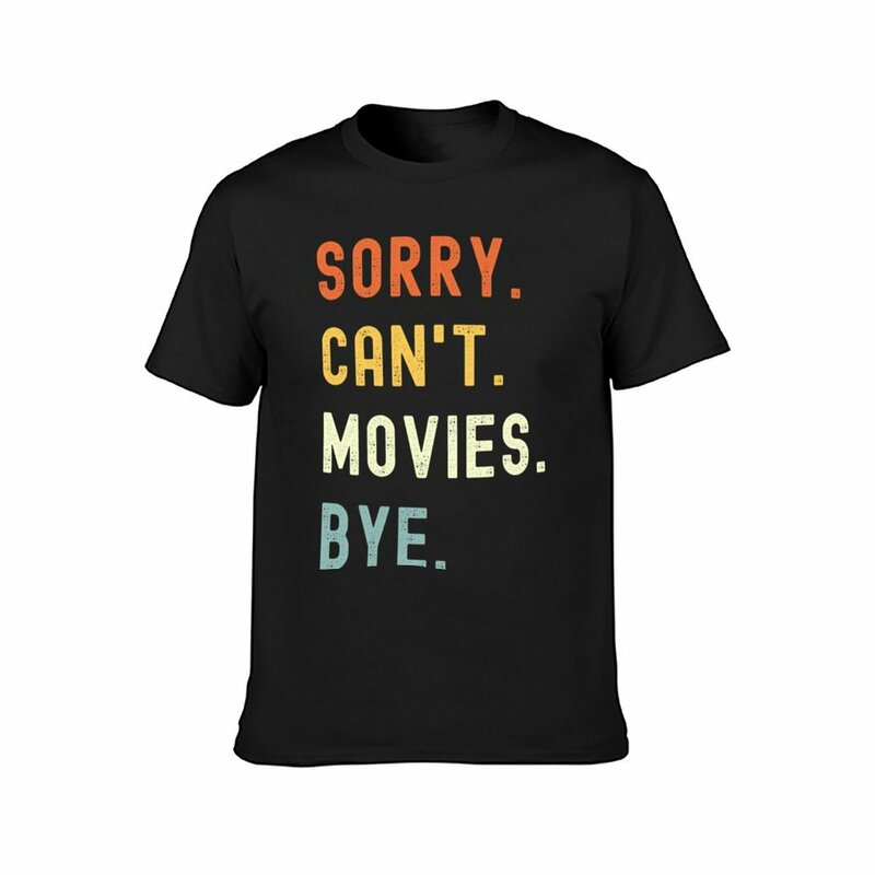 Maaf tidak bisa Bye film lucu mengatakan kaus klasik kaus hitam polos untuk pria