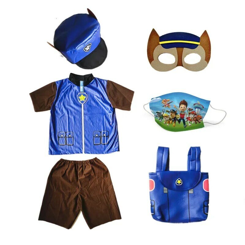 Disfraz de Marshall Chase Rubble Rocky para niños, patrulla canina, disfraz de carnaval, Skye, vestidos de fiesta, ropa de Halloween, regalo