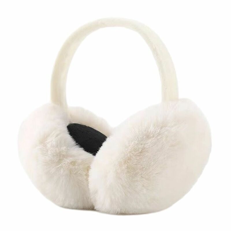 Cache-oreilles pliables en peluche pour hommes et femmes, cache-oreilles chauds, oreillettes souples décontractées, protection confortable pour l'hiver
