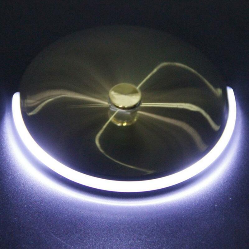 Metal Luminous Fidget Canetas com Luz LED, Ponta do dedo Gyro Pen, Anti Stress, Cool