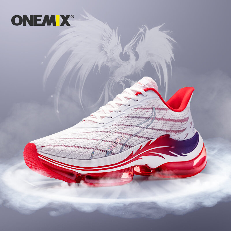 ONEMIX-Zapatillas deportivas con cámara de aire para hombre y mujer, zapatos deportivos para correr, para caminar al aire libre, a la moda, 2022