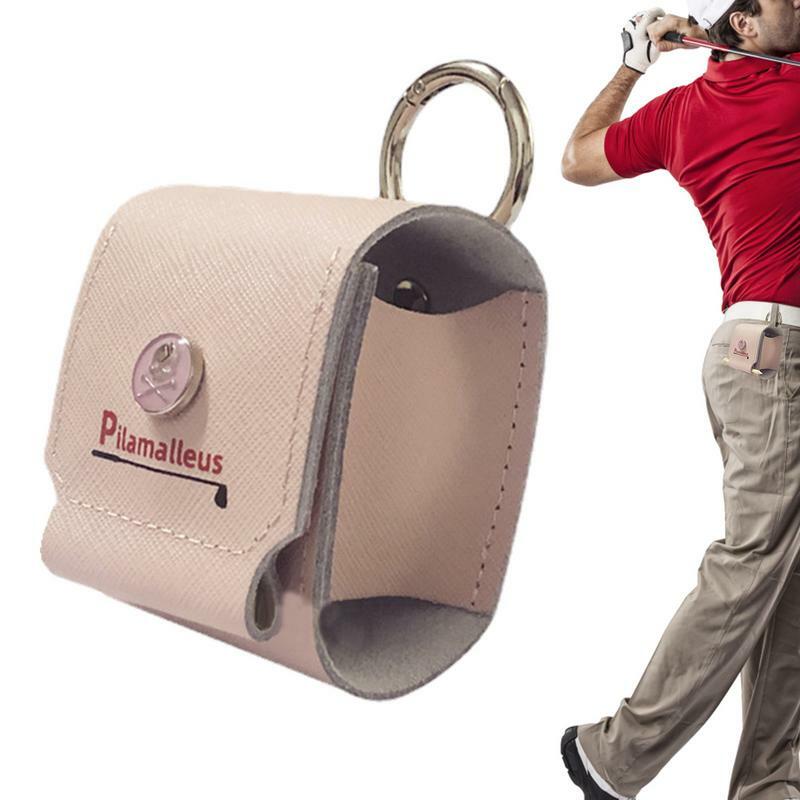 Mini bolsa de golfe portátil, Saco de titular de bola de golfe, Bolsa de armazenamento Tees