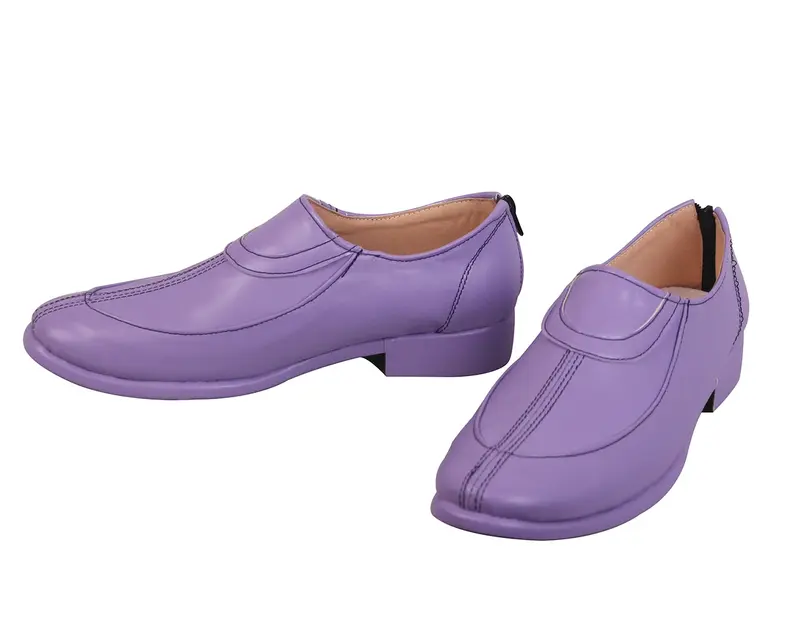 Dziwaczna przygoda JOJO Golden Wind buty Leone Abbacchio Cosplay fioletowe buty spersonalizowane w dowolnym rozmiarze