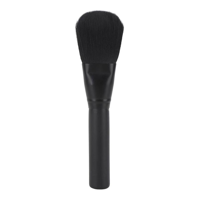 Black Wooden Handle Multifunctional Makeup Brush - Portable & Soft Cosmetics Tool for bronzer , Offers Strong Grasping Power