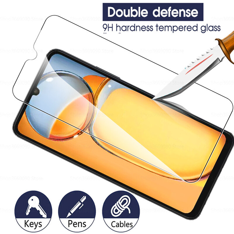 8 to1 Protective Glass Case For Redmi 13C Tempered Glass For Xiomi Redmi13C Redmy 13 C C13 4G 6.74inches Camera Screen Protector