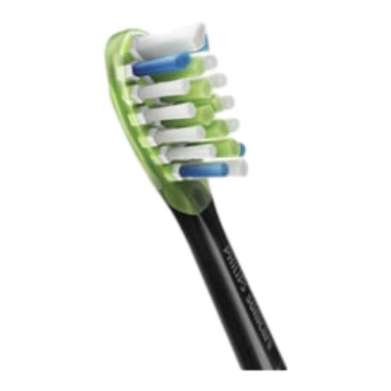 Philips-Têtes de brosse à dents de rechange Macicare, authentique W3 Premium, blanc, 4 têtes de brosse, HX9064, 65