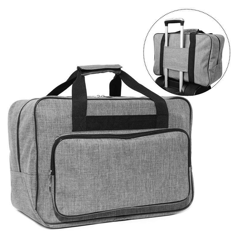 Universal Tote Travel Bag, estojo, compatível com a maioria das máquinas padrão, 18x10x12 in
