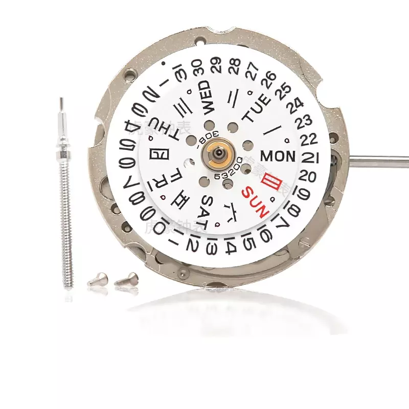 Miyota relógio movimento mecânico, relógio japonês original, Calibre 6T51, relógio mecânico, 6601