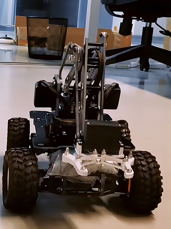 Chasis Ackerman RC con Motor, Robot de coche compatible con sistema ROS y cámara deportiva para Raspberry para Arduino, Kit de bricolaje