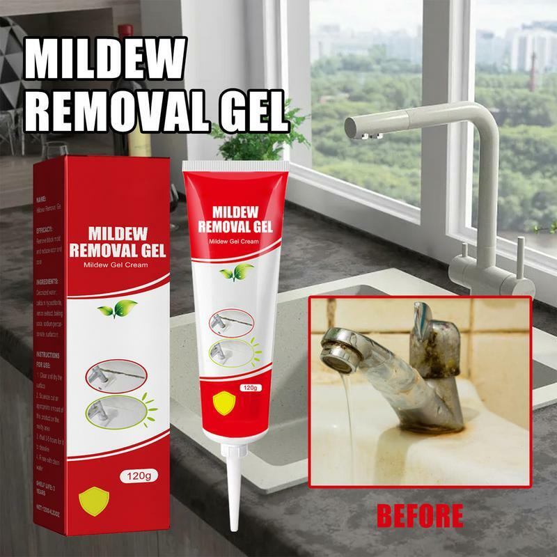 Mold Remover Gel 120g Efficient And Powerful Bathroom Grout Cleaner Clean And Healthy Ceiling And Drywall Mold Remover For