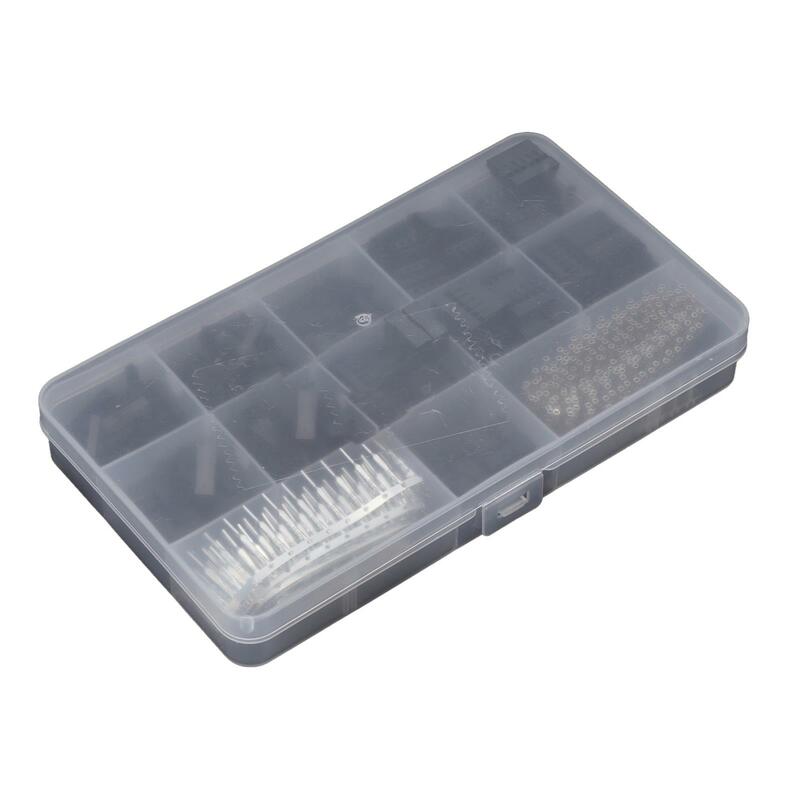 Wire Jumper Connector Crimp Pin Set with Storage Box   Stable and Reliable Solution for Pin Connectors