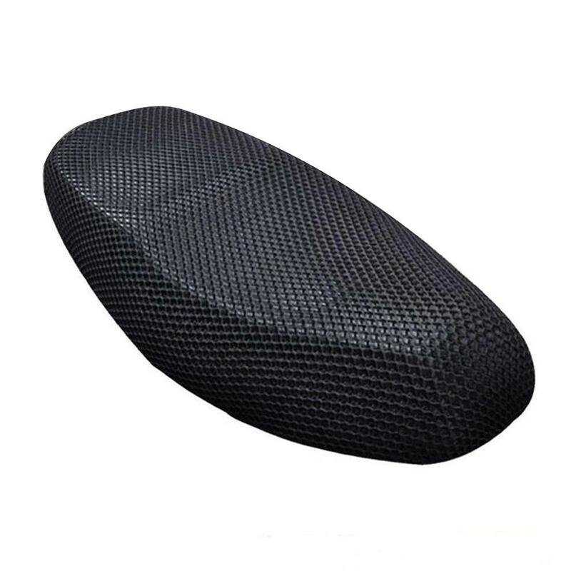 Motorcycle 3D Mesh Fabric Anti-skid Pad Scooter Seat Summer Breathable Covers Cover Cushion Cover Seat Bike Net Electric B6D7