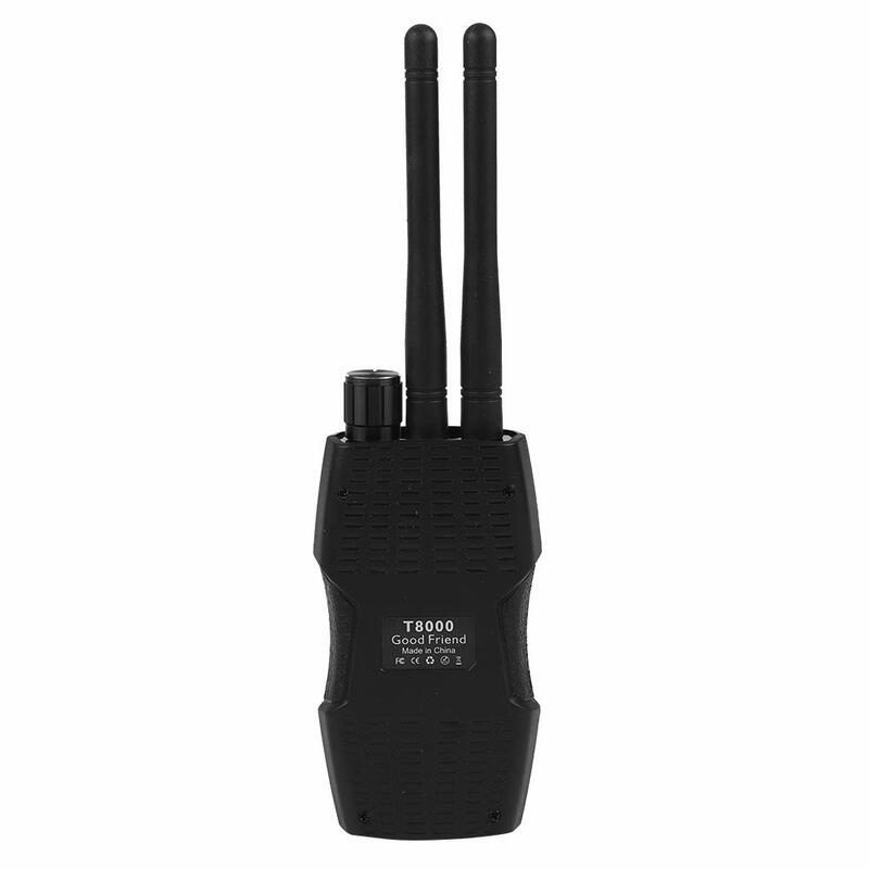 T8000 Anti-Spy Wireless RF Signal Detector GSM Audio Finder GPS Scan Detector