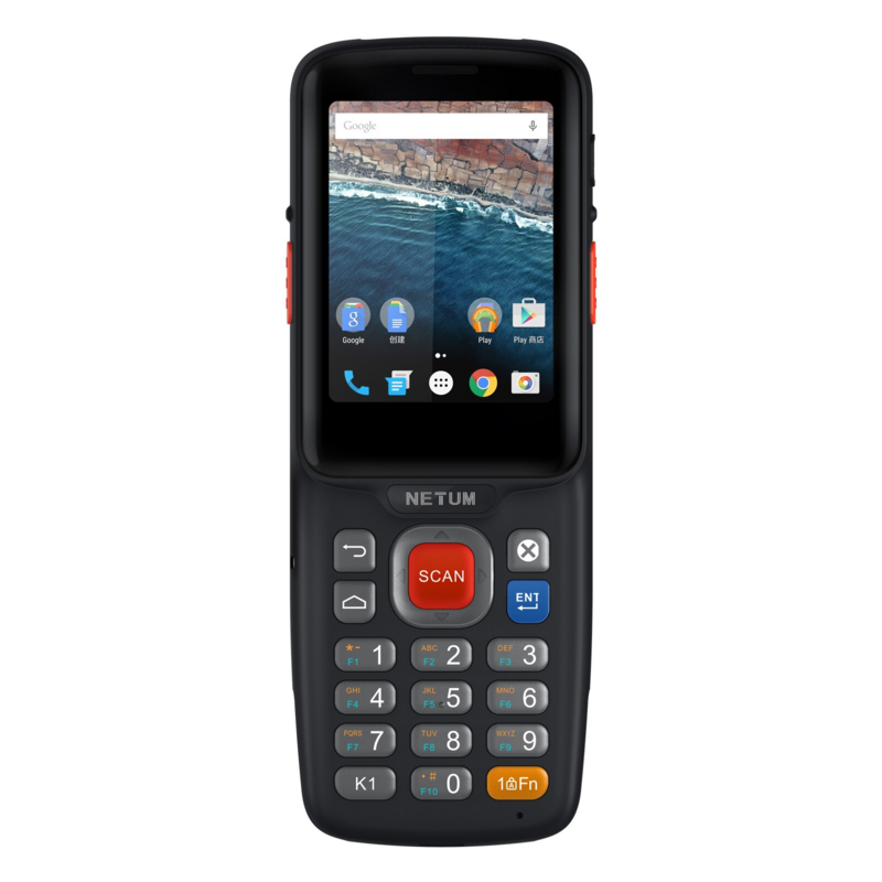 Lange Arbeitszeit tragbare Android 10 1d 2d pdas mit Nylon hands ch laufe