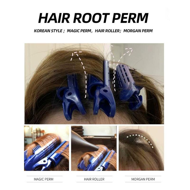 1 buah rol perawatan rambut ajaib penjepit rambut halus alami akar rambut penjepit rambut tidur tanpa panas plastik pengeriting rambut alat penata Putar Diy