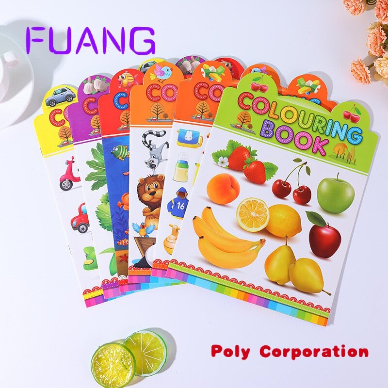 Custom  Wholesale Custom Printing Drawing Coloring Book For Kids