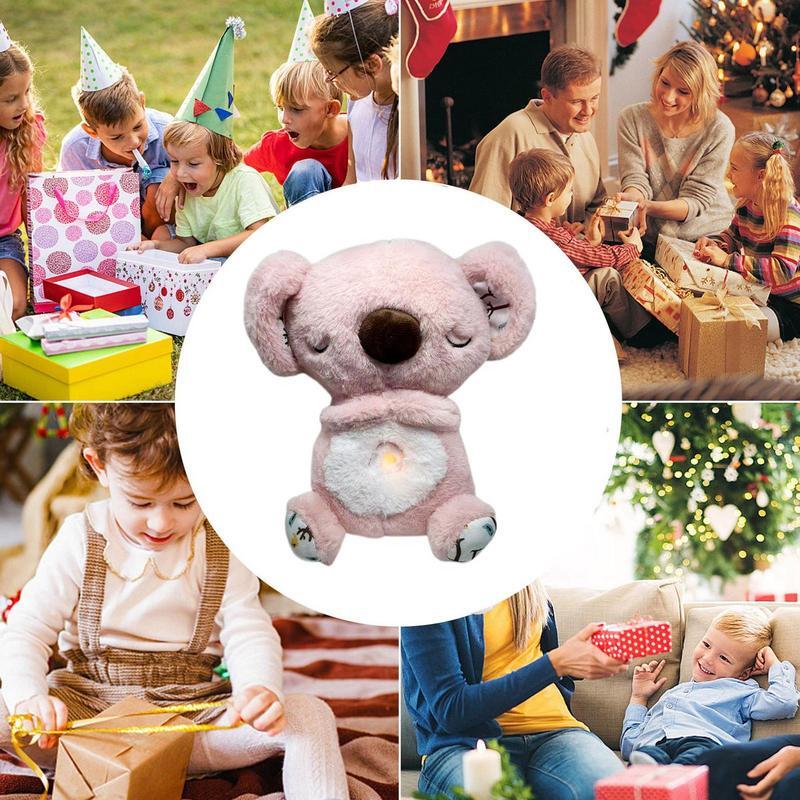 スリープベッドタイムのためのkoalaクマ人形、男の子と女の子のための寄り添う、甘いおもちゃ