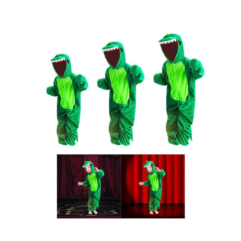 Disfraz reutilizable de dinosaurio t-rex, accesorio para actuación en escenario, fiesta temática de vacaciones, juego de rol para mascarada