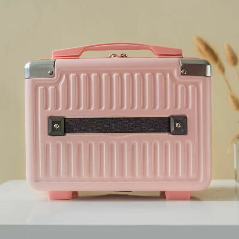 Novo caso de grande organizador Professional Makeup Hand Baggage Simple Mini Suitcases for women Carrier travel Business Boarding bag Portable Multifunctional Waterproof Storage Case Lady's cosmetic box Festival Gift
