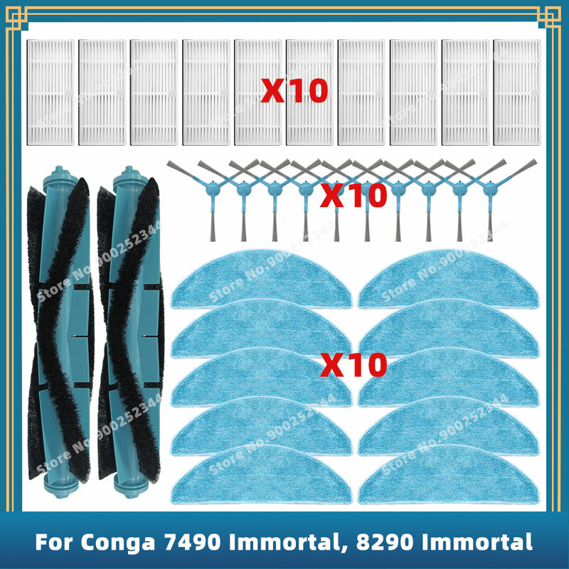 Cecotec conga,モップクロス,imtal 8290,kabum smart 900と互換性のある交換部品,アクセサリ7490