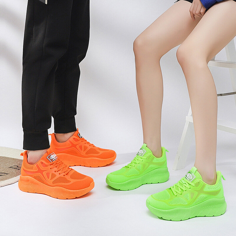 Comemore 2024 Breathable Couple Sneakers Lightweight Running Shoes Men's and Women's Shoe Stylish Casual Sneaker Tennis Female