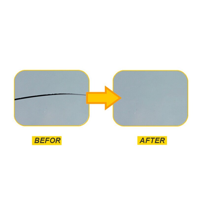 Набор для Ремонта Лобового Стекла, набор для самостоятельного ремонта стекол и царапин и трещин на стекле автомобиля, 2 шт.