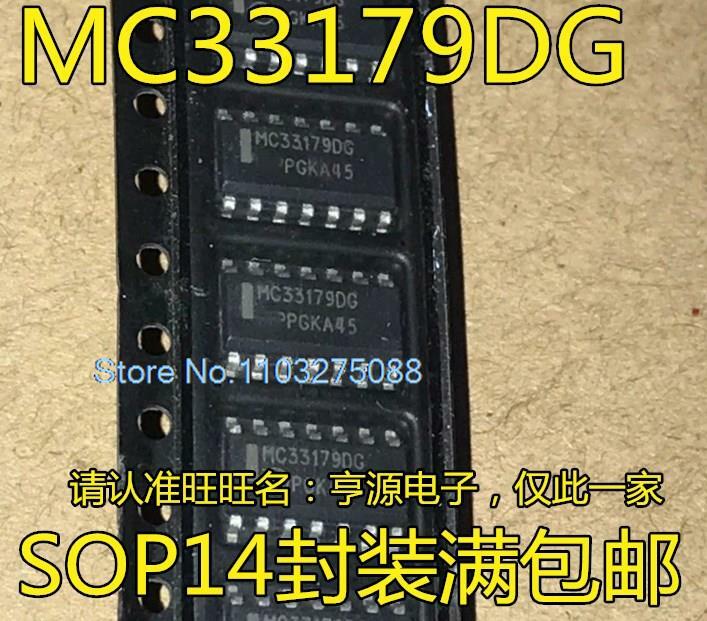 (10 buah/lot) chip MC33179DG MC33179 SOP14 CIP daya stok asli baru