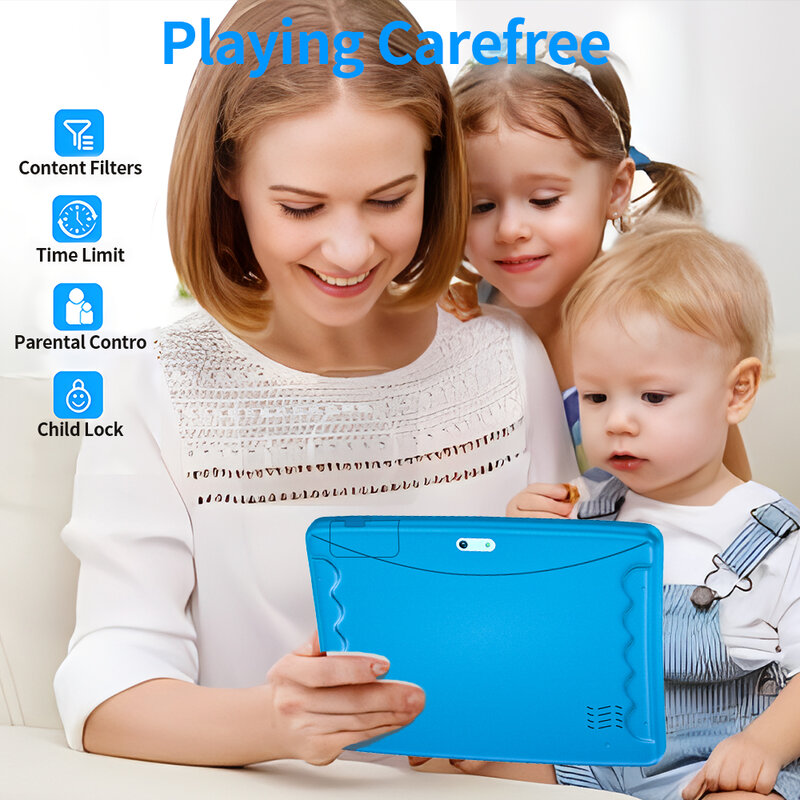 2023 NEW 10 Inch kidTablet Android10 4GB 64GB Dual SIM 4G 5G Phone call Octa Core WPS GPS Bluetooth Network GPS WPS Tablet PC