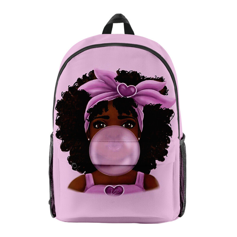 Classic Novelty Africa Girls pupil Bookbag Notebook Backpacks 3D Print Oxford Waterproof Boys/Girls Fashion Travel Backpacks