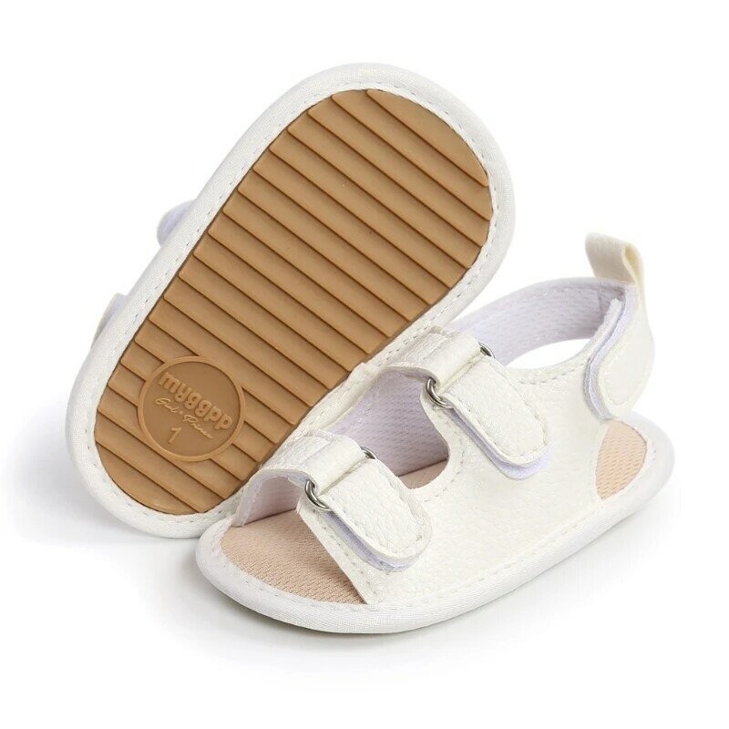 Giày tập đi đầu tiên đế mềm F62D cho bé 0-2Y Tập đi Giày sandal mùa hè dành cho bé tập đi