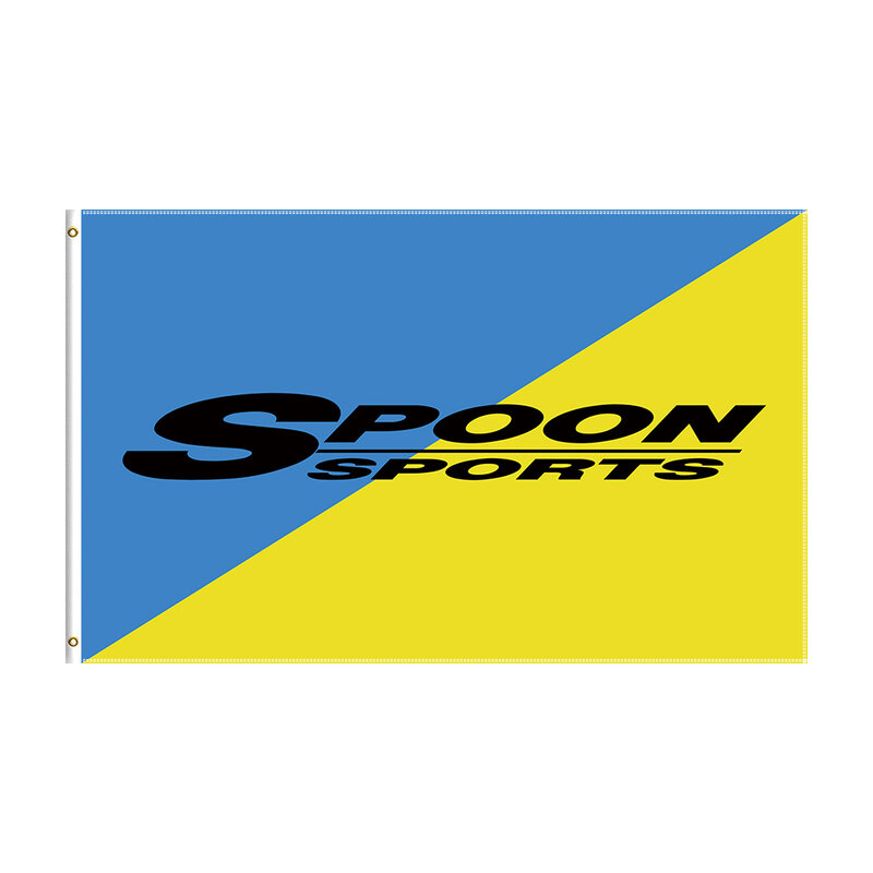 3x5 Ft Japan Löffel Sport Flagge Auto Racing Banner für Dekoration