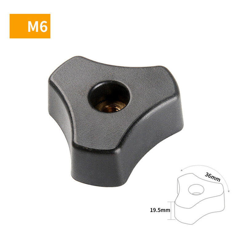 Convenient Milling Machines 1*T-Track Accessories M6-70T Screw Plastic Slider M6 Nut Handle M6-40 Screw M6-40T Screw