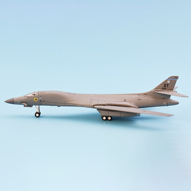 다이캐스트 미국 공군 B-1B 군사 전투 랜서 폭격기 합금 모델, 1:400 체중계 장난감 선물 컬렉션 시뮬레이션 디스플레이