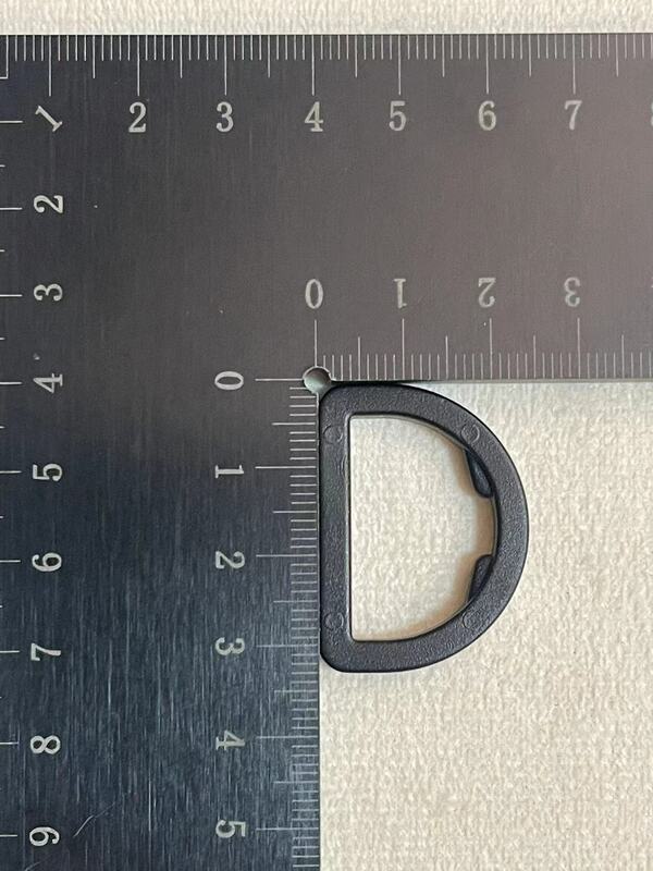 AINOMI-anel-D plástico do anel-D do portador de bebê, resistente, 25mm, 1"