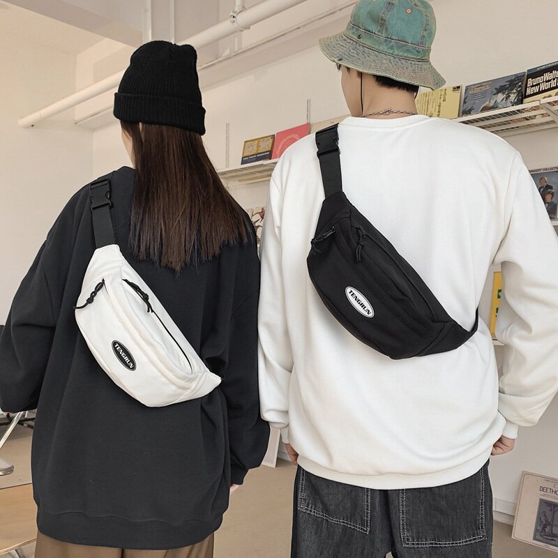 Mobile Phone Waist Bags Trendy Men's Chest Bag Lightweight Shoulder Small Backpack for Women Casual Sports Crossbody Bag for Men