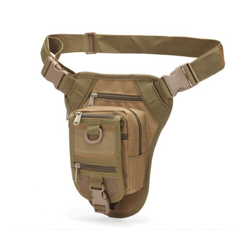 Multi-Function Personalidade Waist Packs, esportes ao ar livre, Tactical Leg Bags, portátil de caça Pesca Bags, grande capacidade